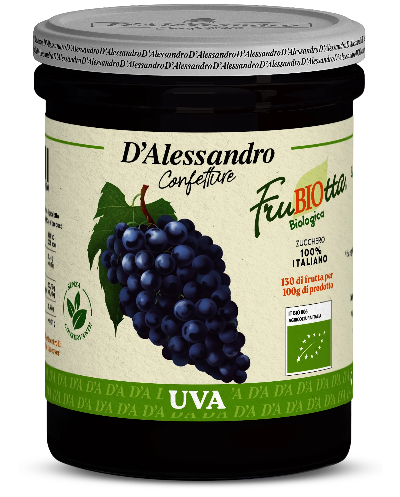 <span>Organic Black Grape </span>Extra Jam
