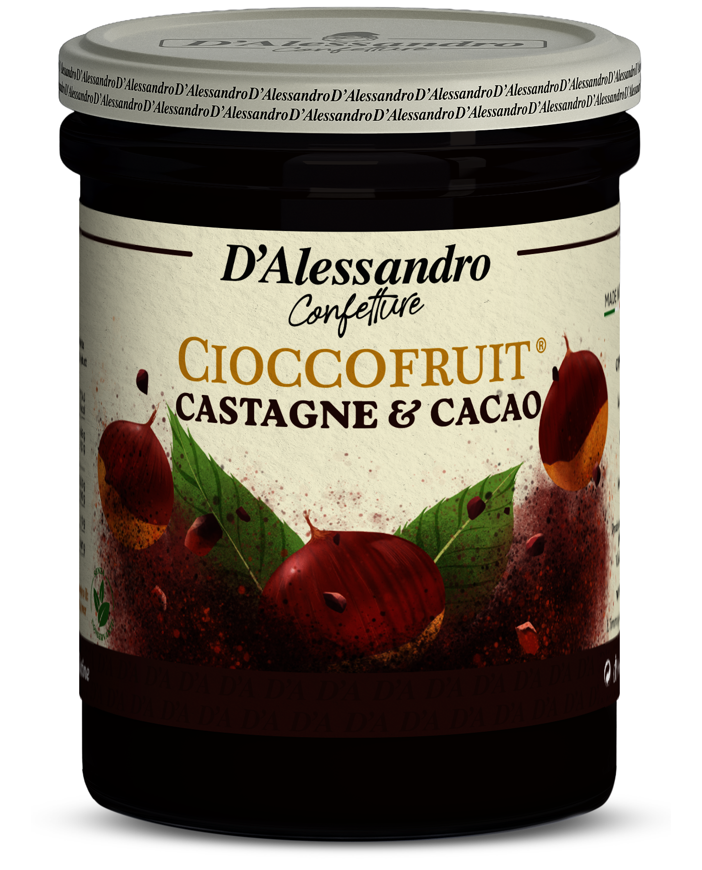 <span>Cioccofruit</span> cocoa and chestnuts