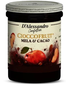 <span>Cioccofruit</span> cocoa and <br>apple