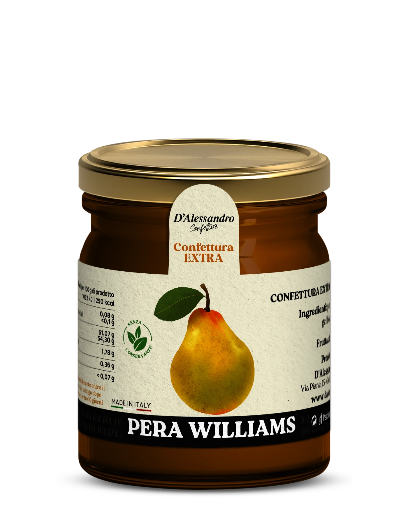 Williams Pear <span>Extra Jam </span><span>(minimum order 9 pcs)</span>