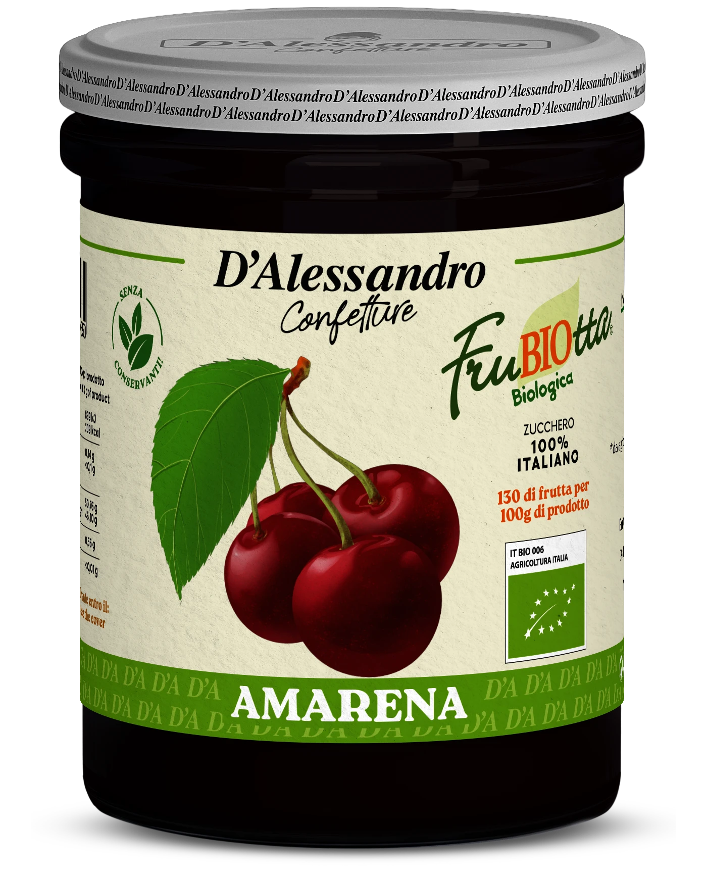 <span>Organic sour cherry </span>extra jam