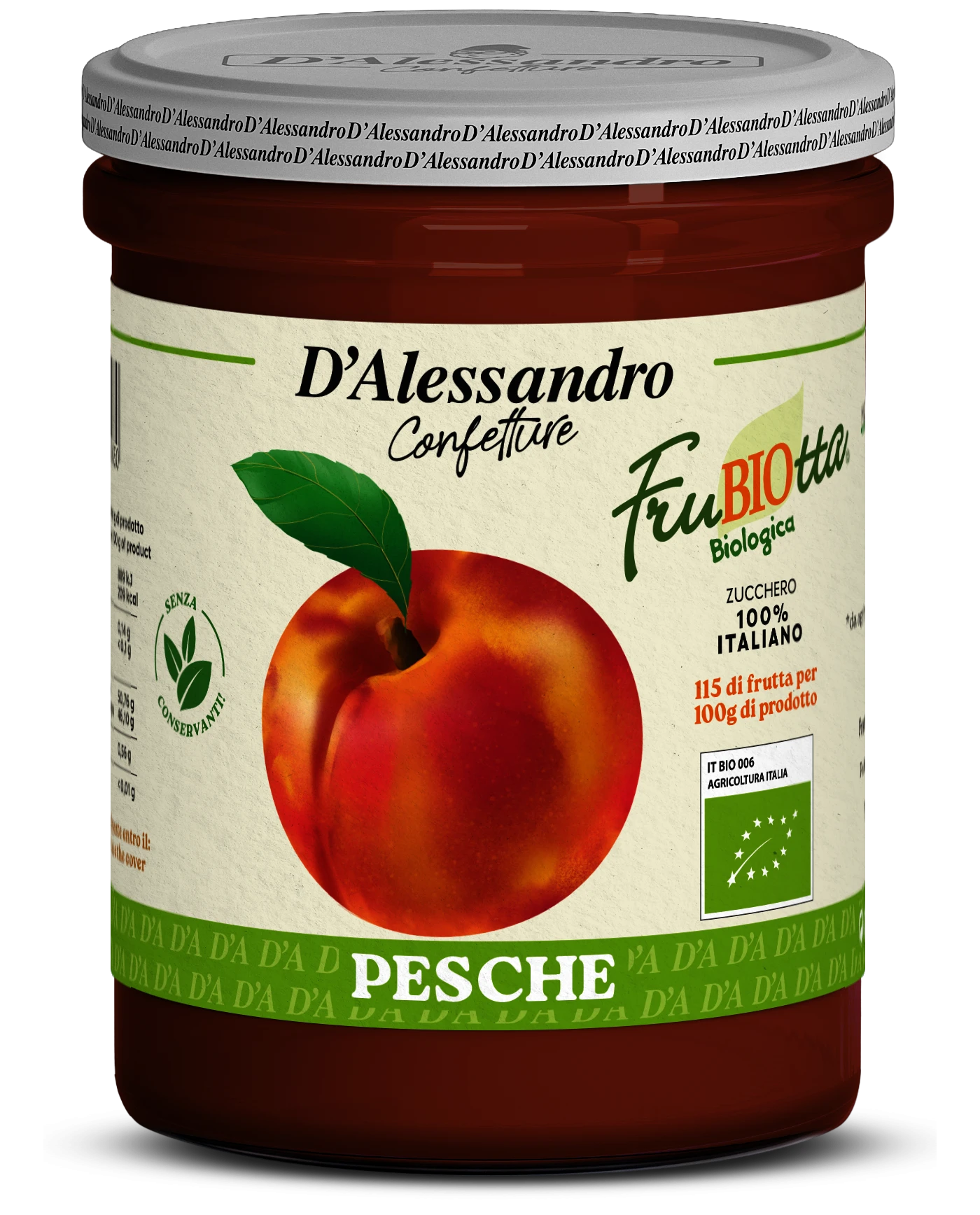 <span>Organic </span>peach<br/> extra jam