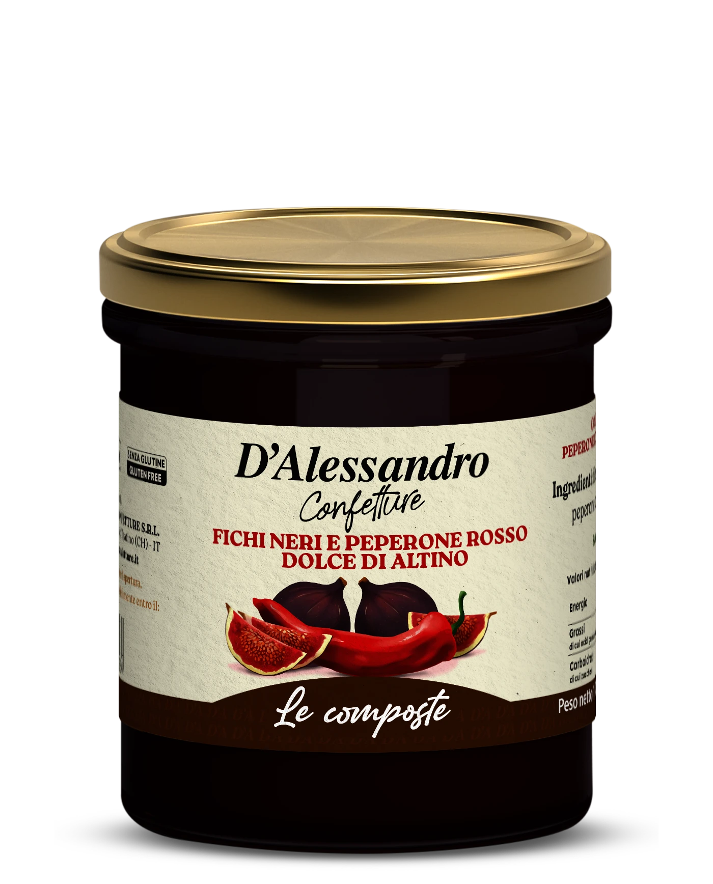 Black Fig and Altino Sweet Red Pepper<span>Compote</span>